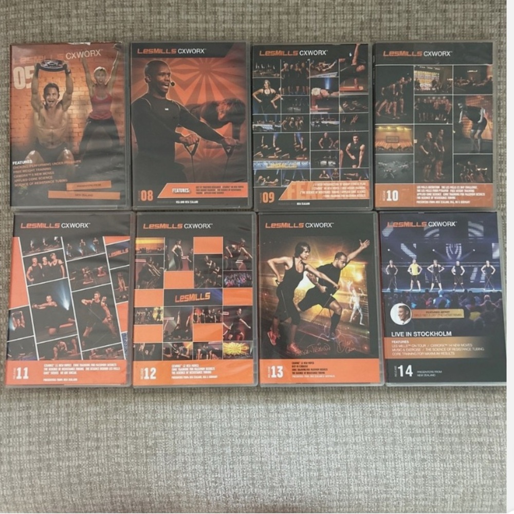 Les Mills CXWORX DVD Set